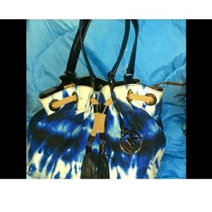 Michael Kors purse/handbag tye dye